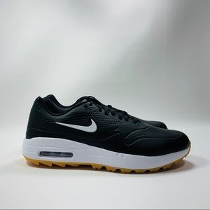 Nike Air Max 1 G Spikeless Black Gum Golf Shoes